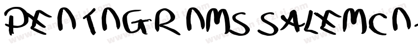 PENTNGRNMS SALEMCN字体转换